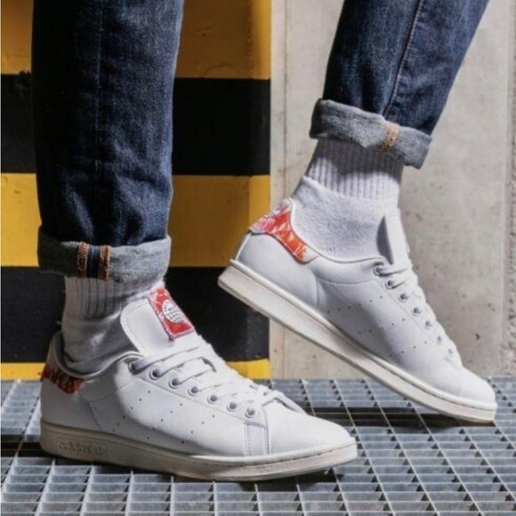 Adidas Stan Smith End Plastic Waste Sneakers M 6.5 - Picture 9 of 11